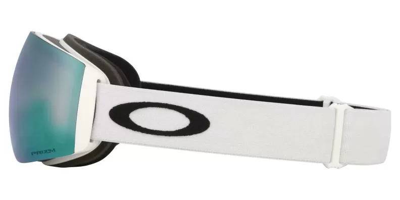 Oakley Flight Deck Pro M 00 - Matte White, Prizm Sapphire & Prizm Sage Go
