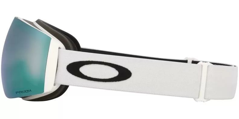 Oakley Flight Deck Pro M 00 - Matte White, Prizm Sapphire & Prizm Iced