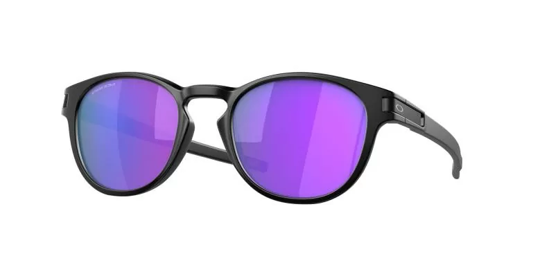 Oakley Latch 53 - Matte Black, Prizm Violet