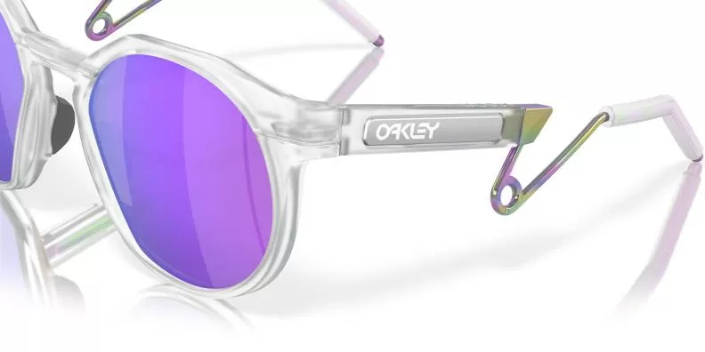 Oakley Hstn Metal 52 - Matte Clear, Prizm Violet