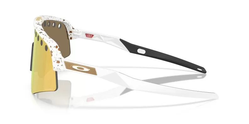 Oakley Sutro Lite Sweep 39 - Mvdp Red/gold Splatter, Prizm 24k