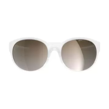POC Avail Sun Glasses - Transparent Crystal - Brown Silver Mirror Cat. 2