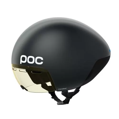 POC Cerebel Velo Helmet - Uranium Black