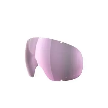 POC Replacement Glass for Fovea Mid/Fovea Mid Race Ski Goggles - Clarity Highly Intense/Low Light Pink