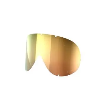 POC Ersatzglas für Retina Mid/Retina Mid Race Skibrille - Clarity Intense/Sunny Gold
