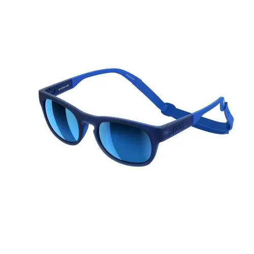 POC Evolve Sportbrille - Lead Blue/Fluorescent Blue