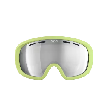 Poc Fovea mid Clarity Ski Goggles - Lemon Calcite, Clarity Define/Spektris SIlver