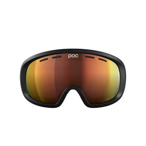POC Fovea Mid Skibrille - Uranium Black/Partly Sunny Orange