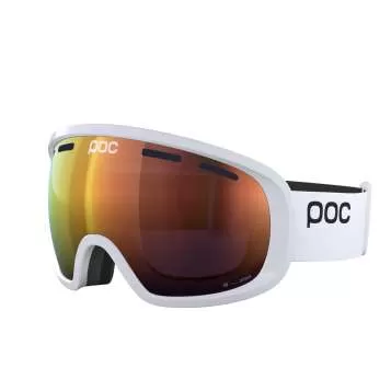 Poc Fovea Ski Goggles - Hydrogen White/Partly Sunny Orange