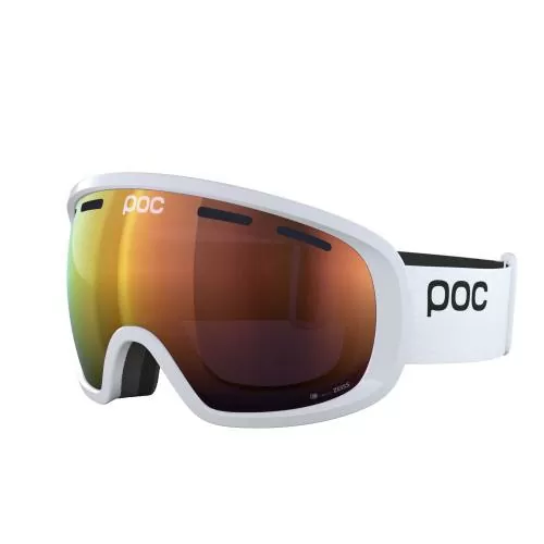 Poc Fovea Skibrille - Hydrogen White/Partly Sunny Orange
