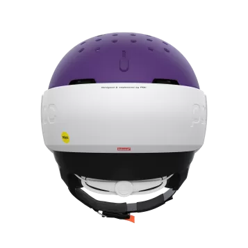 POC Levator MIPS Visor Ski Helmet - Sapphire Purple Matt