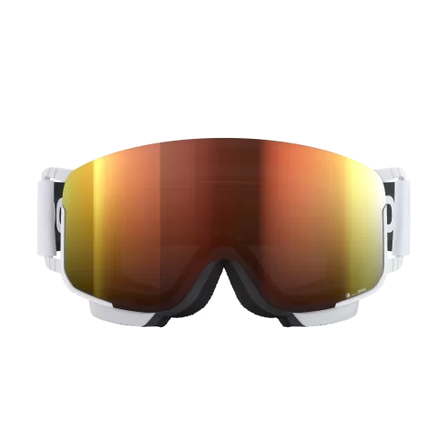 POC Nexal Mid Clarity Skibrille - Hydrogen White / Spektris Orange S2