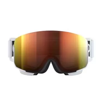 POC Nexal Ski Goggles - Hydrogen White/Partly Sunny Orange