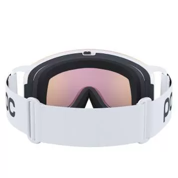 POC Nexal Ski Goggles - Hydrogen White/Partly Sunny Orange