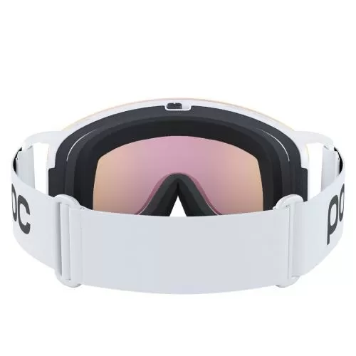 POC Nexal Ski Goggles - Hydrogen White/Partly Sunny Orange