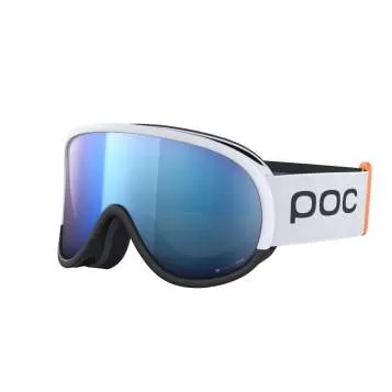 Poc Retina Mid Race Ski Goggles - Hydrogen White/Uranium Black/Partly Sunny Blue