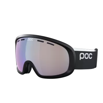 POC Ski Goggles Fovea Mid Photochromic - Uranium Black/Photochromic Light Pink/Sky Blue
