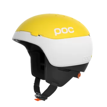 Poc Ski Helmet Meninx RS MIPS - Hydrogen White/Aventurine Yellow Matt