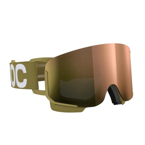 Preview: POC Nexal Skibrille - Olivine Green/Partly Sunny Rose Gold
