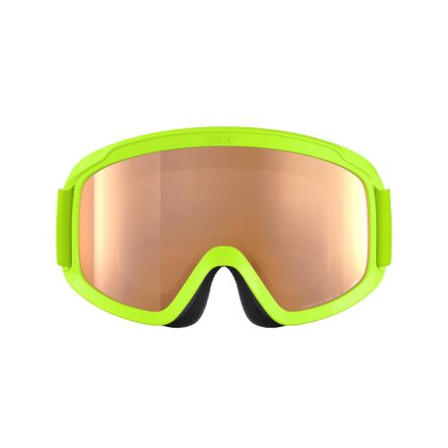 Preview: POCito Opsin Kinder Skibrille - Fluorescent Yellow/Green/Partly Sunny Light Orange