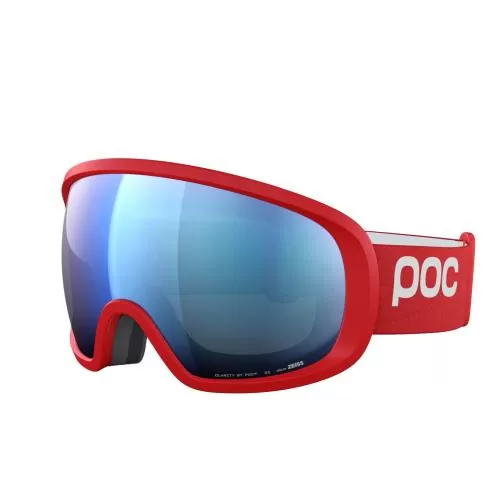 POC Fovea Skibrille - Prismane Red/Partly Sunny Blue