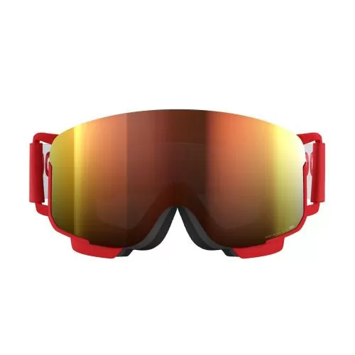 POC Nexal Mid Skibrille - Prismane Red/Partly Sunny Orange