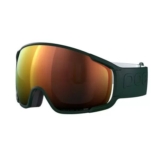 POC Zonula Skibrille - Pargasite Green/Partly Sunny Orange