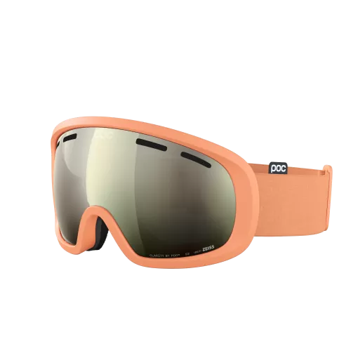 POC Fovea Mid Skibrille - Apricot Sunstone/Partly Sunny Ivory