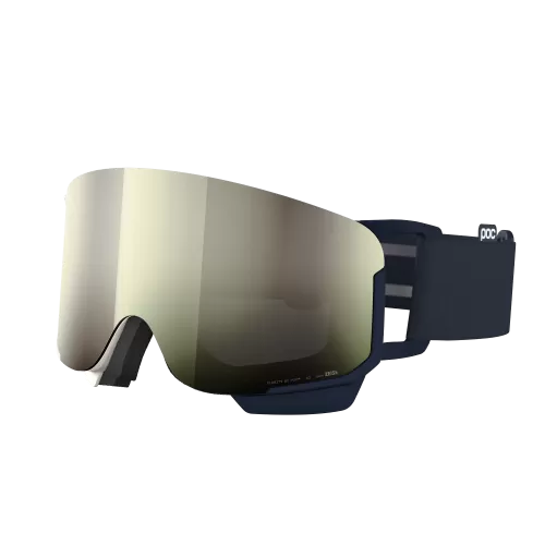 POC Nexal Mid Skibrille - Bleu/Blanc/Partly Sunny Ivory