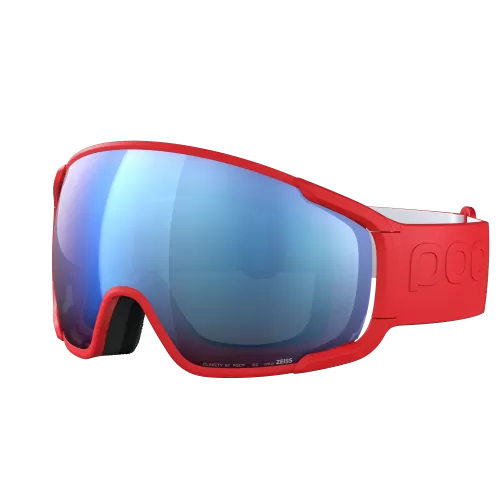 POC Zonula Skibrille - Prismane Red/Partly Sunny Blue