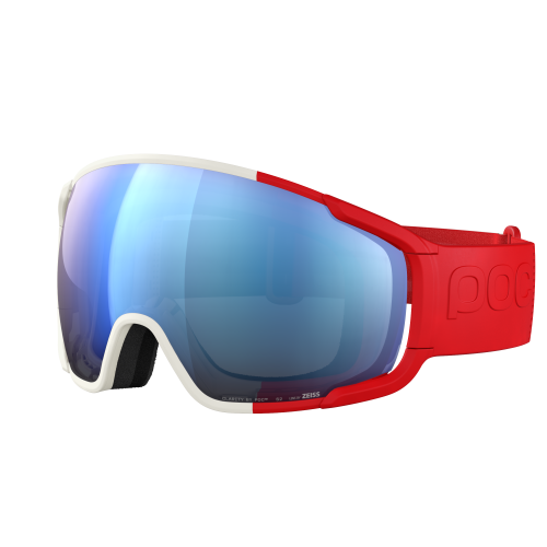 Preview: POC Zonula Skibrille - Rouge/Blanc/Partly Sunny Blue