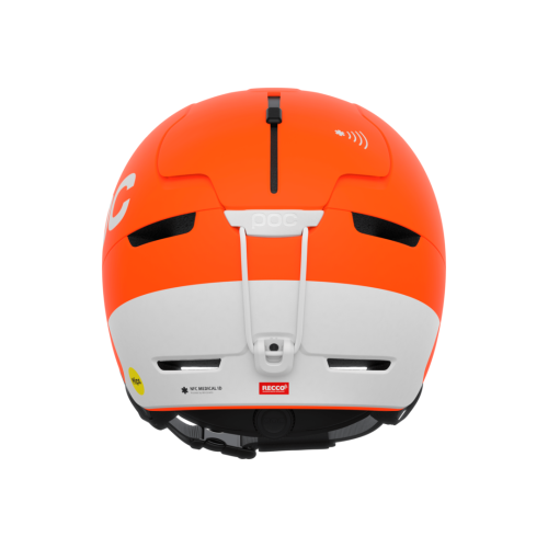 Preview: POC Obex BC MIPS Skihelm - Fluorescent Orange Matt