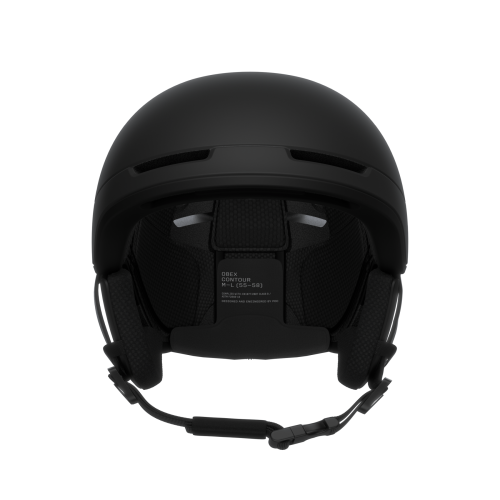 Preview: POC Obex Contour Skihelm - Uranium Black Matt