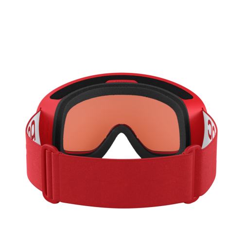 Preview: POC Fovea Mid Skibrille - Prismane Red/Partly Sunny Red