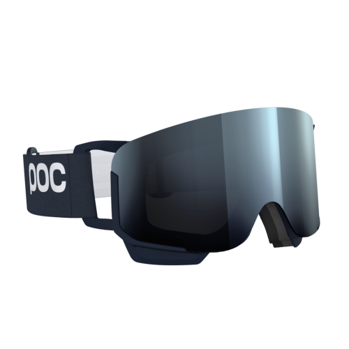 Preview: POC Nexal Mid Ski Goggles - Apatite Navy/Partly Sunny Navy Blue