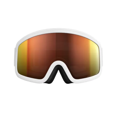POC Ciasma Ski Goggles - Hydrogen White/Partly Sunny Orange