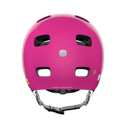 POC POCito Crane MIPS Kinder Velohelm - Fluorescent Pink