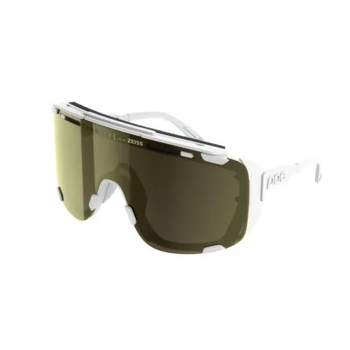 POC Devour Glacial - Hydrogen White/Clarity Universal/Sunny Gold