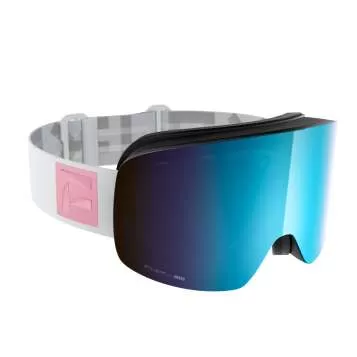 Flaxta Ski Goggle Prime - White, Dull Pink