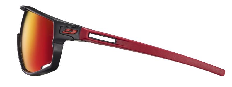 Preview: Julbo Eyewear Rush - Black-Red, Multilayer Red
