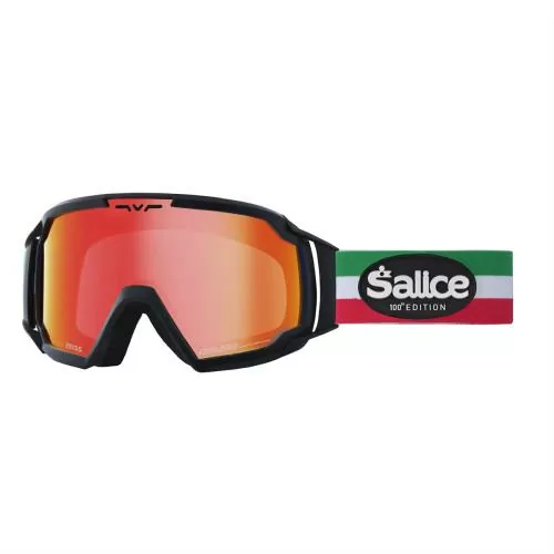 Salice Ski Goggles 618ITAED - black ITA dav RW red