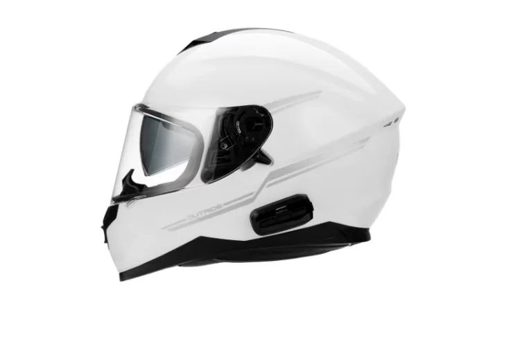 Sena OUTRIDE Smart full-face motorcycle helmet (ECE) - white glossy