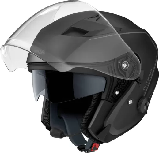 Sena OUTSTAR Smart Motorrad-Jethelm (ECE) - schwarz matt