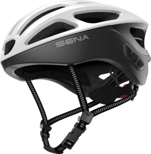 Sena Velohelmet R1 EVO / No FM - Matt White