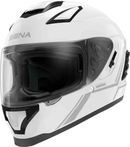 Sena STRYKER Smart motorcycle full-face helmet (ECE) - Glossy White