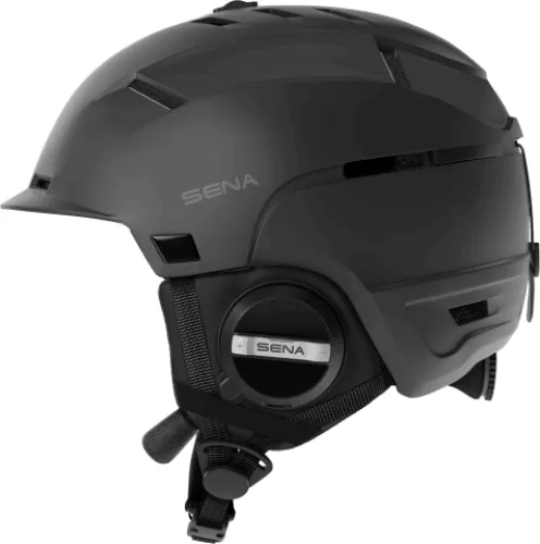 Sena LATITUDE S2 Skihelm - schwarz matt