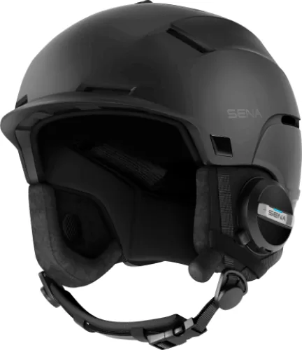 Sena LATITUDE S2 Skihelm - schwarz matt