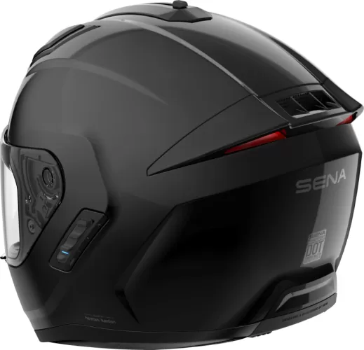 Sena PHANTOM Smart Motorrad-Integralhelm - matt schwarz