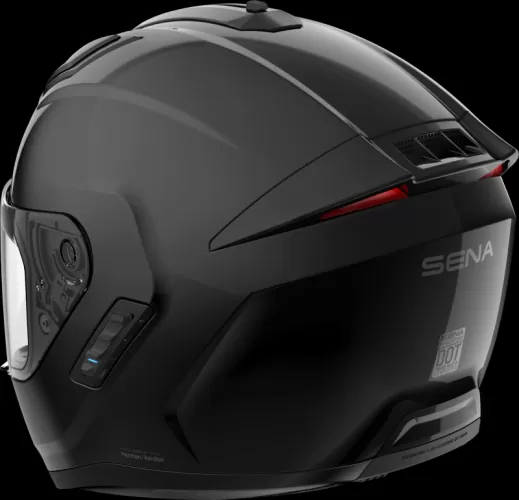 Sena PHANTOM Smart Motorrad-Integralhelm - schwarz glanz