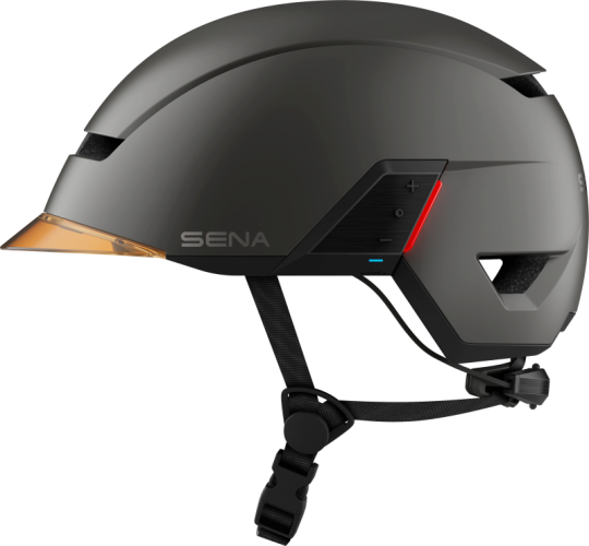 Preview: Sena U1 E-Bike Helm mit Kommunikationssystem - Dark Gray